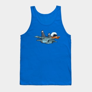 Cartoon fighter plane Tank Top